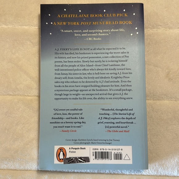 🧚‍♀️2/$12🧚‍♀️ the storied life of A.J.Fikry - Picture 5 of 5